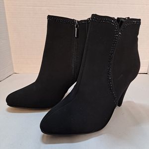 Impo Tyree Bling Block Heel Boots size 6